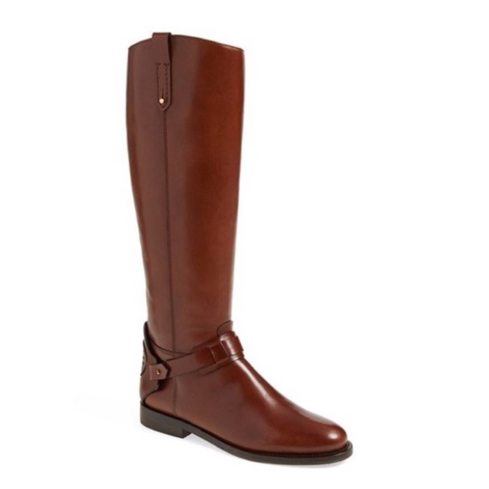 Tory Burch Riding Boots in Brown, Size US 7.5